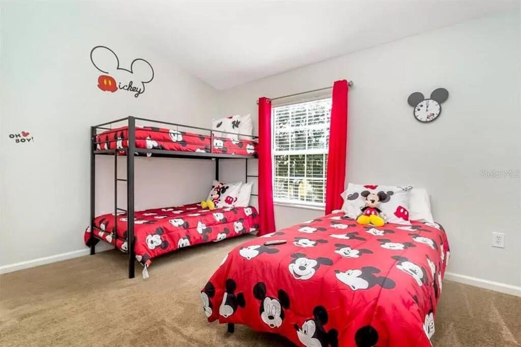 Minutes To Disney, Free Water Park & Private Pool Orlando Eksteriør billede